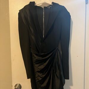 Black blazer dress